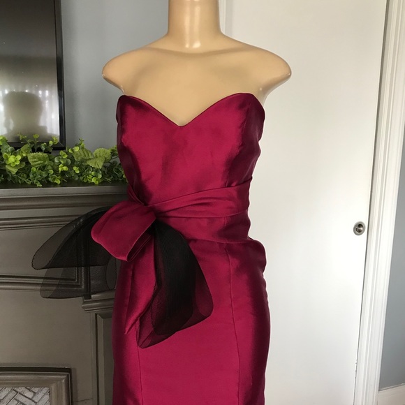 Noir by Lazaro prom homecoming bridesmaid dress - Picture 6 of 13